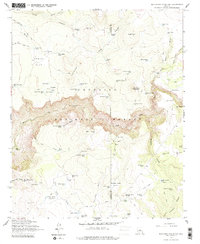 Buckhorn Mountain 1965 topographic map thumbnail