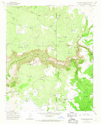 Buckhorn Mountain 1965 topographic map thumbnail