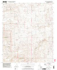 Buehman Canyon 1996 topographic map thumbnail