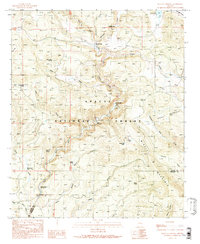 Buffalo Crossing 1991 topographic map thumbnail