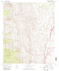 Bumble Bee 1969 topographic map thumbnail