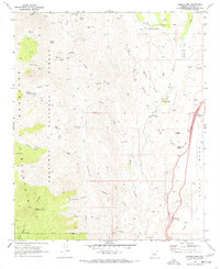 Bumble Bee 1969 topographic map thumbnail
