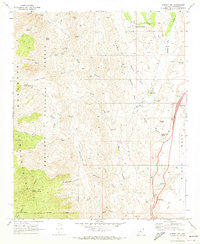 Bumble Bee 1969 topographic map thumbnail