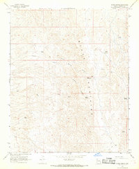 Burns Spring 1967 topographic map thumbnail