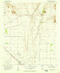 Calderwood Butte 1957 topographic map thumbnail