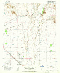 Calderwood Butte 1957 topographic map preview