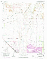 Calderwood Butte 1957 topographic map preview