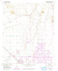 Calderwood Butte 1957 topographic map preview