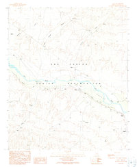 Calva 1989 topographic map thumbnail