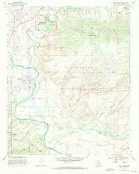 Camp Verde 1969 topographic map thumbnail
