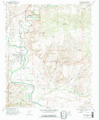 Camp Verde 1969 topographic map thumbnail
