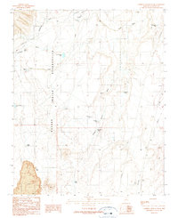Campbell Francis Wash 1989 topographic map thumbnail