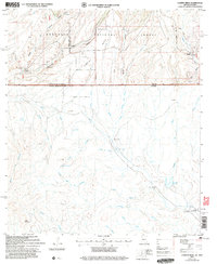 Campini Mesa 2004 topographic map thumbnail