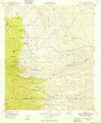 Campo Bonito 1949 topographic map thumbnail