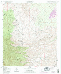Campo Bonito 1948 topographic map thumbnail