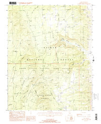 Cane topographic map thumbnail