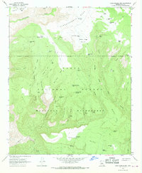 Cane Springs Mtn topographic map thumbnail