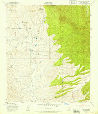 Canelo Pass 1948 topographic map thumbnail