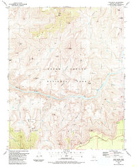 Cape Royal 1988 topographic map thumbnail