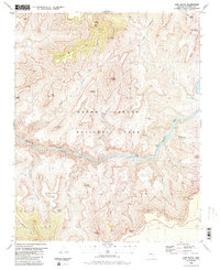 Cape Royal 1988 topographic map thumbnail