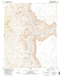 Cape Solitude 1988 topographic map thumbnail