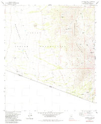 Caponera Peak 1979 topographic map thumbnail