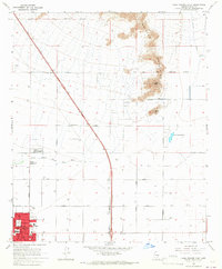 Casa Grande East 1965 topographic map thumbnail