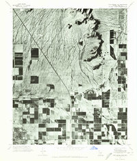 Casa Grande East 1971 topographic map thumbnail