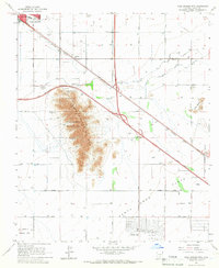 Casa Grande Mts topographic map thumbnail