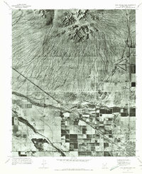 Casa Grande West 1971 topographic map thumbnail