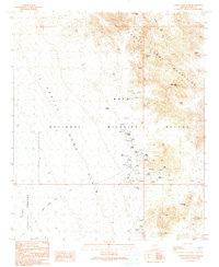 Castle Dome Peak 1990 topographic map thumbnail