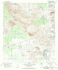 Cat Mountain 1968 topographic map thumbnail