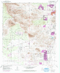 Cat Mountain 1968 topographic map thumbnail