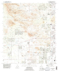 Cat Mountain 1992 topographic map thumbnail