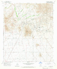 Cave Creek 1965 topographic map thumbnail