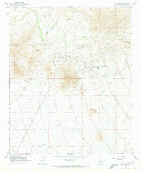 Cave Creek 1965 topographic map thumbnail