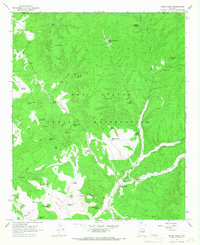 Cedar Creek 1966 topographic map thumbnail