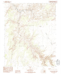 Cedar Tree Bench 1985 topographic map thumbnail