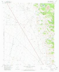 Cerbat 1968 topographic map thumbnail