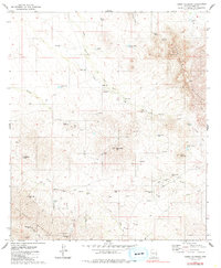 Cerro Colorado 1979 topographic map thumbnail