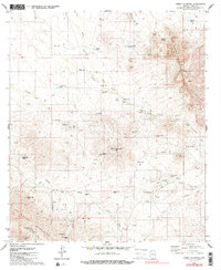 Cerro Colorado 1979 topographic map preview