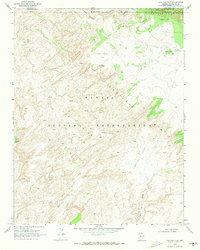 Chaiyahi Flat 1970 topographic map thumbnail