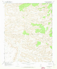 Chaiyahi Rim SE 1970 topographic map thumbnail