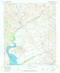 Chalk Mountain 1967 topographic map thumbnail