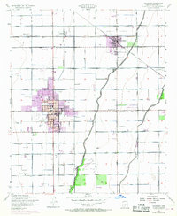 Chandler 1952 topographic map thumbnail