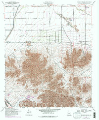 Chandler Heights 1956 topographic map thumbnail