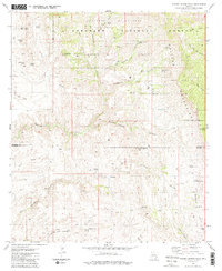 Cherry Spring Peak 1981 topographic map thumbnail