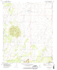 Chevelon Butte 1970 topographic map preview