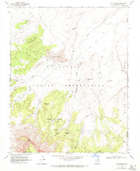 Chilchinbito 1968 topographic map thumbnail
