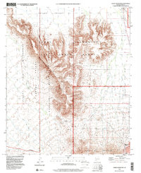 Childs Mountain 1996 topographic map thumbnail